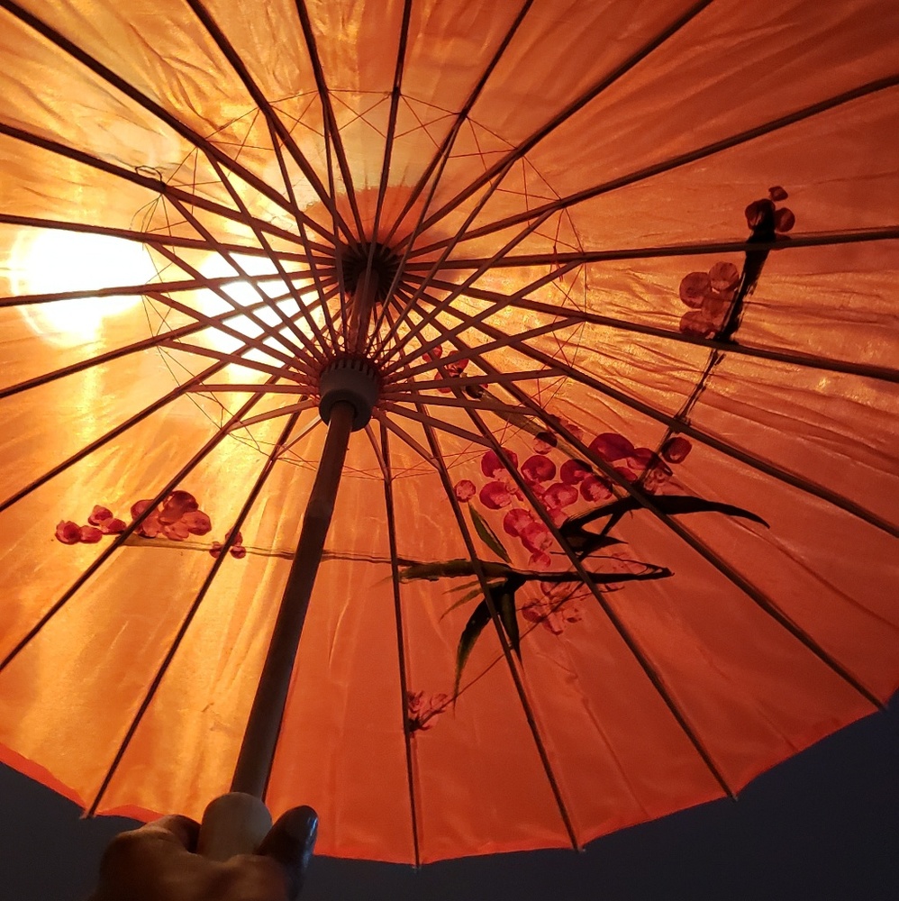 Mini hand painted Parasol